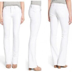 DL1961 Elodie Instasculpt Boot Milk White Bootcut Jeans Womens 30